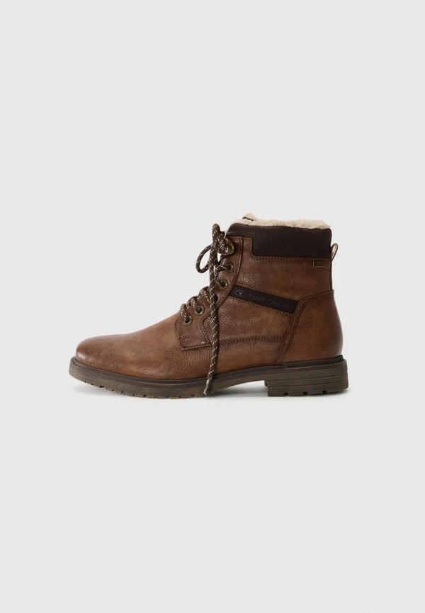 Schnürstiefelette - rust