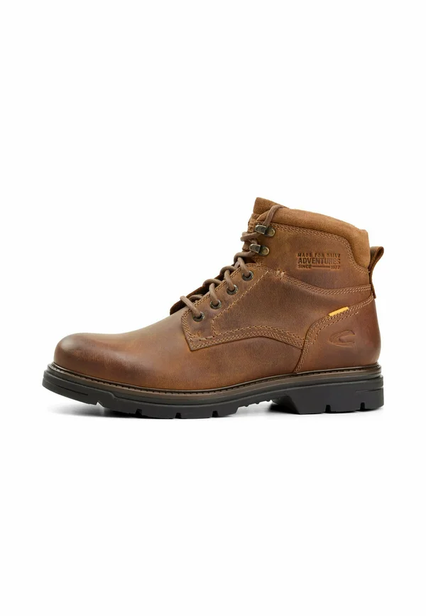 Schnürstiefelette - tan