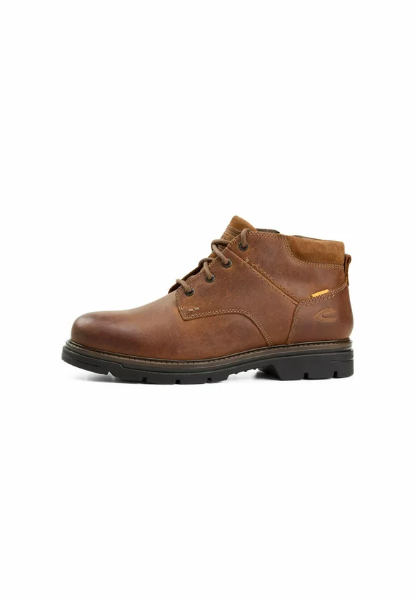 Schnürstiefelette - tan