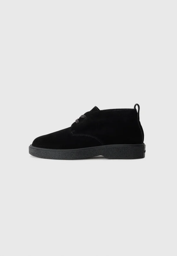 Schnürstiefelette - triple black