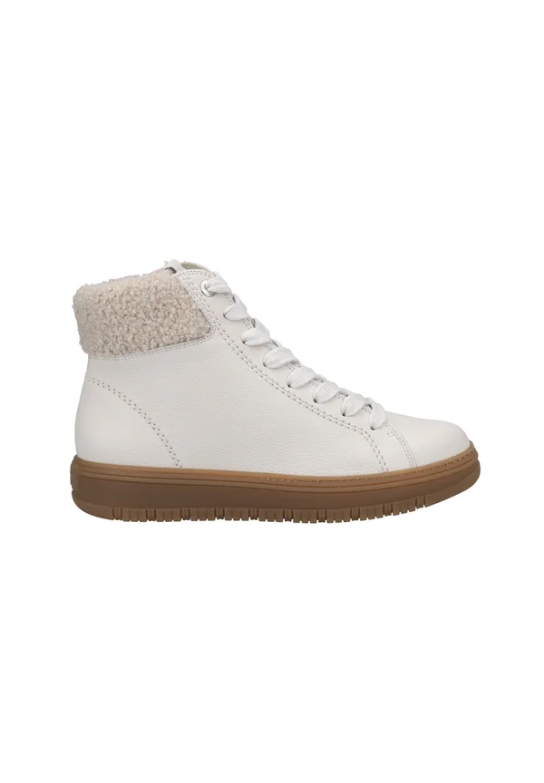 Schnürstiefelette - weiß