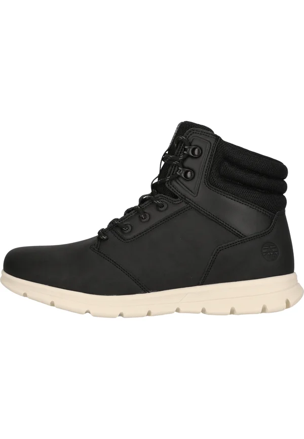 Schnürstiefelette - zwart