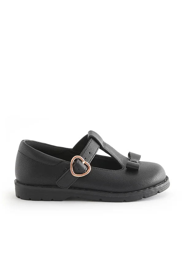SCHOOL JUNIOR BOW T-BAR SHOESFIT (F) - Lauflernschuh - black
