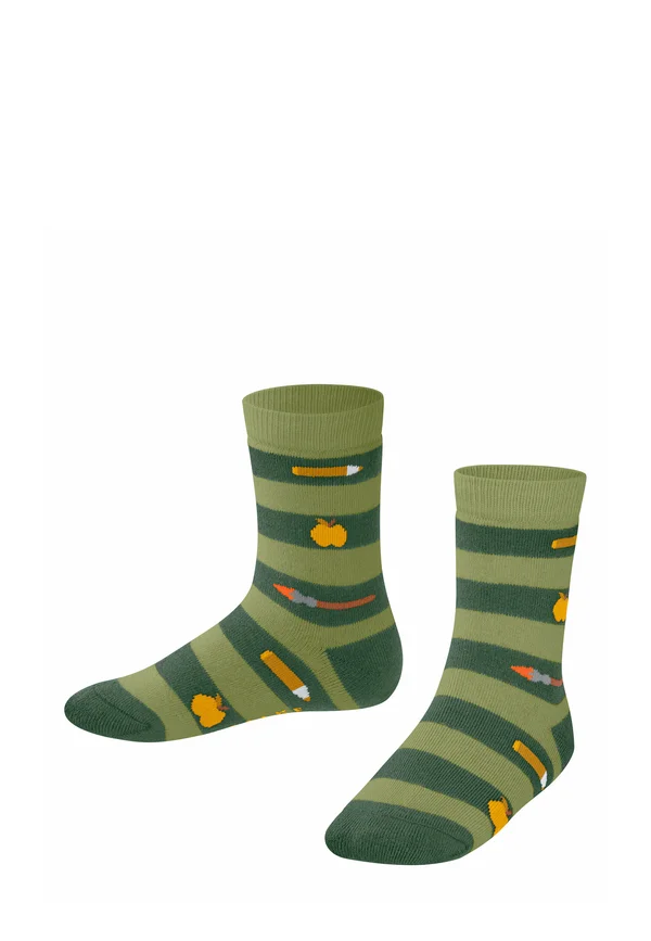 SCHOOL SUPPLIES - Socken - ferngreen