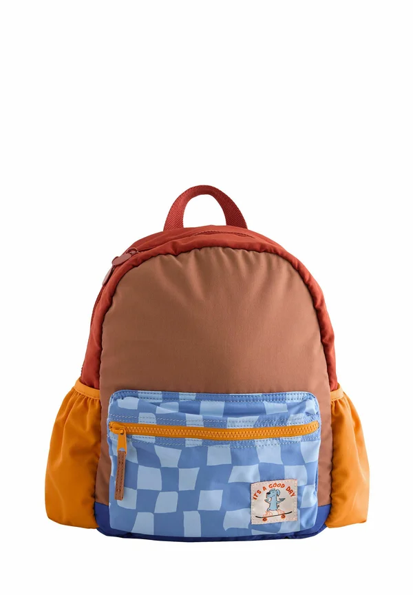 Schulranzen - colourblock check