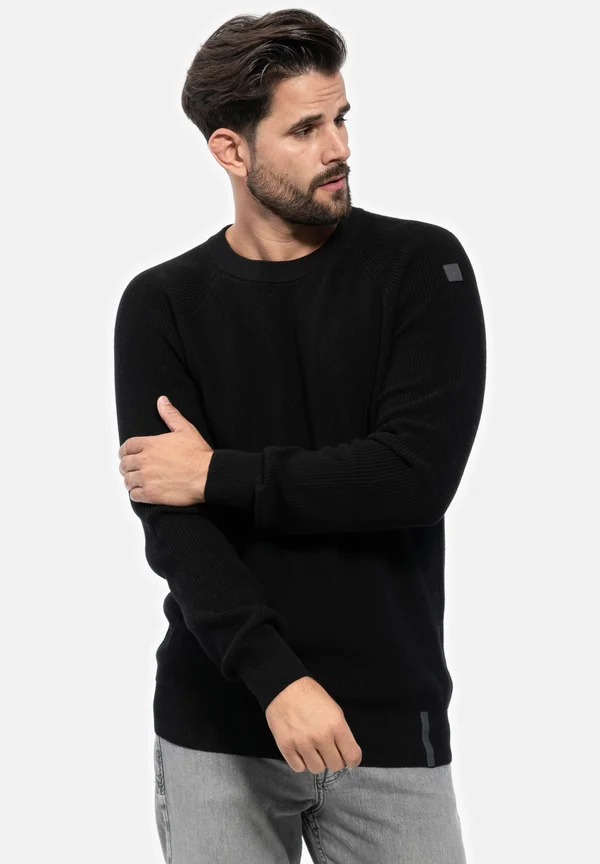 SCOOTER ROUND - Strickpullover - black