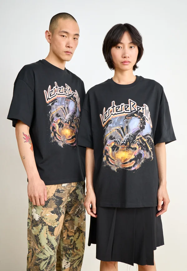SCORPIO UNISEX - T-Shirt print - black
