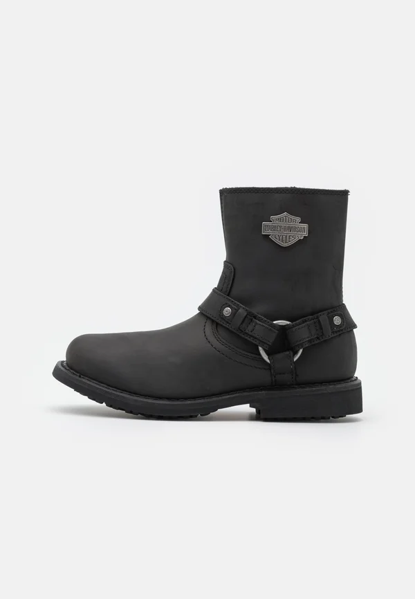 SCOUT - Cowboy-/Bikerstiefelette - black
