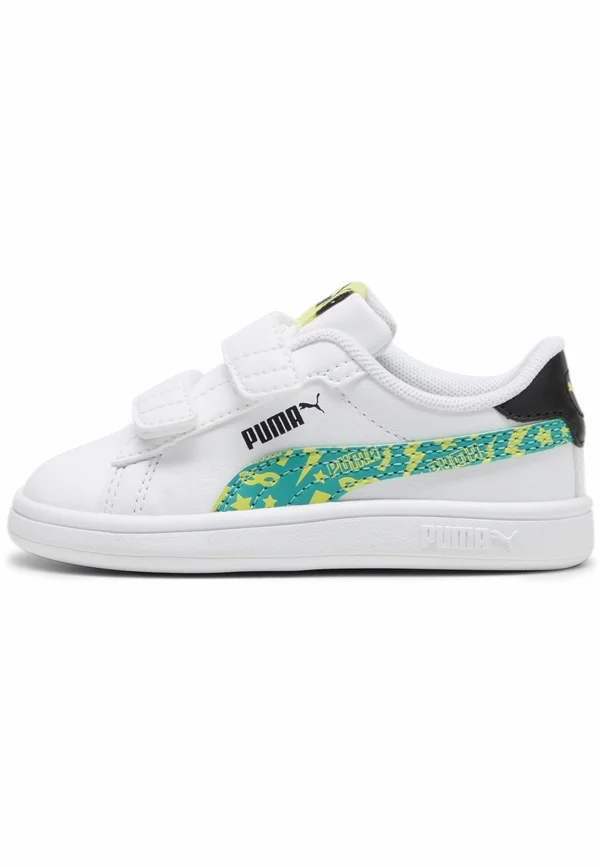 À SCRATCH SMASH - Sneaker low - white-sparkling green-lime sheen
