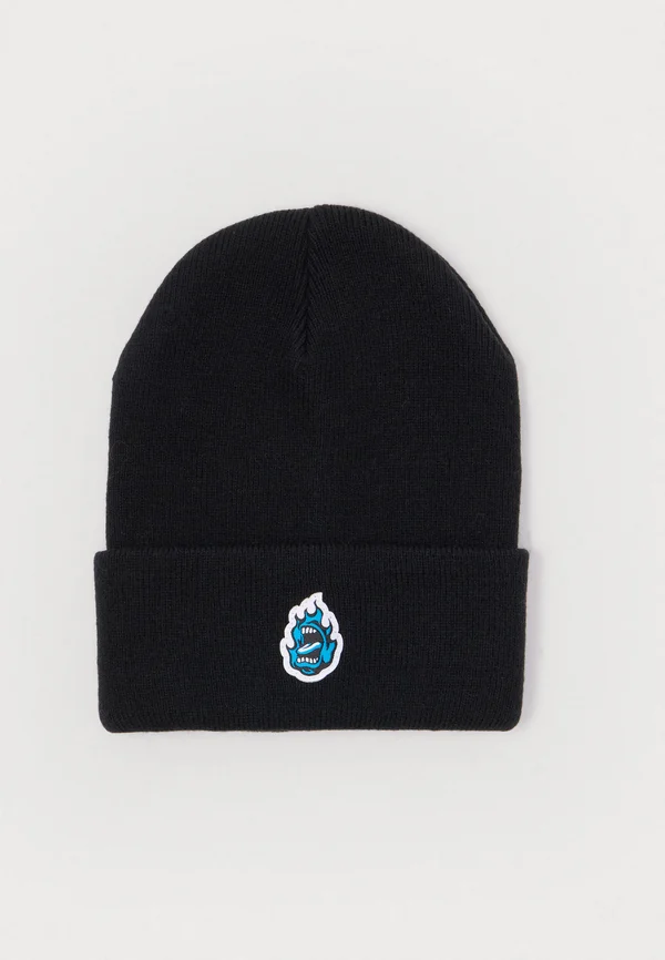 SCREAMING MINI FLAME BEANIE UNISEX - Mütze - black