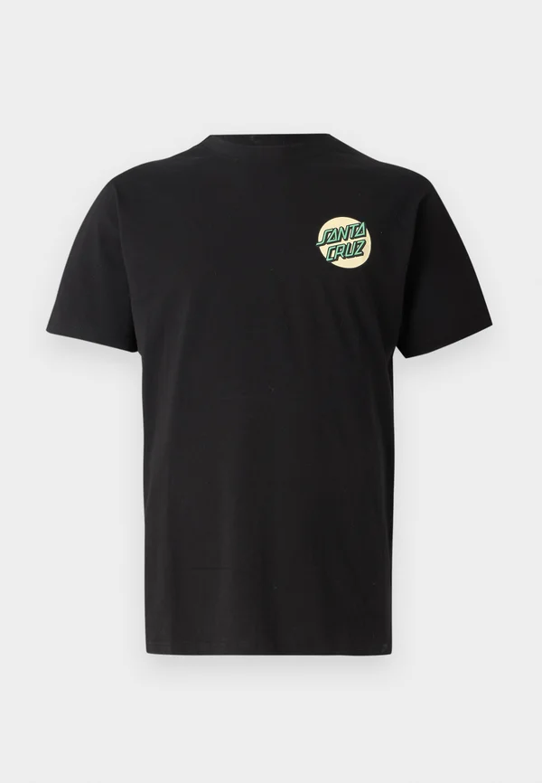 SCREAMING ROSE FLASH UNISEX - T-Shirt print - black