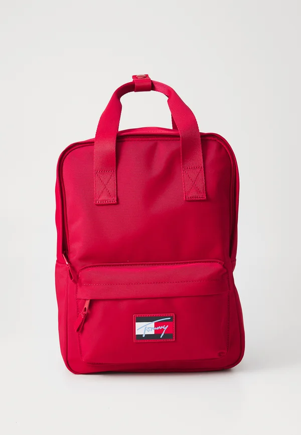 SCRIPT FLAG BACKPACK UNISEX - Schulranzen - medium red