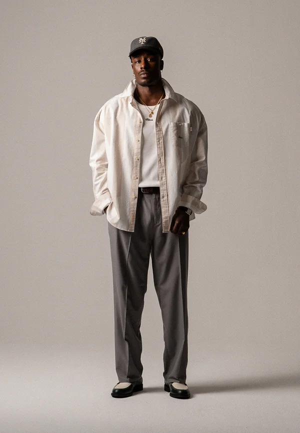 SCRIPT - Hemd - antique white