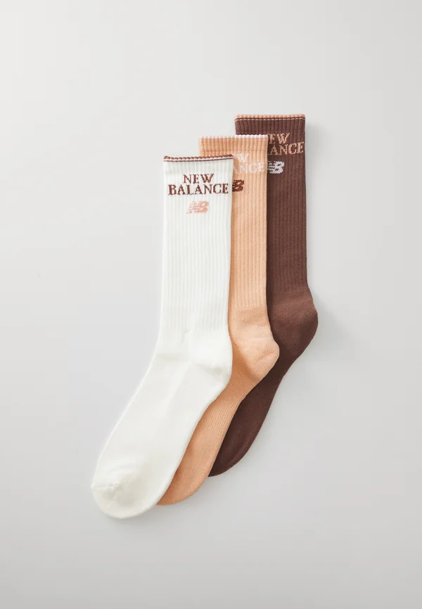 SCRIPT LOGO CREW SOCKS  UNISEX 3 PACK - Socken - multi