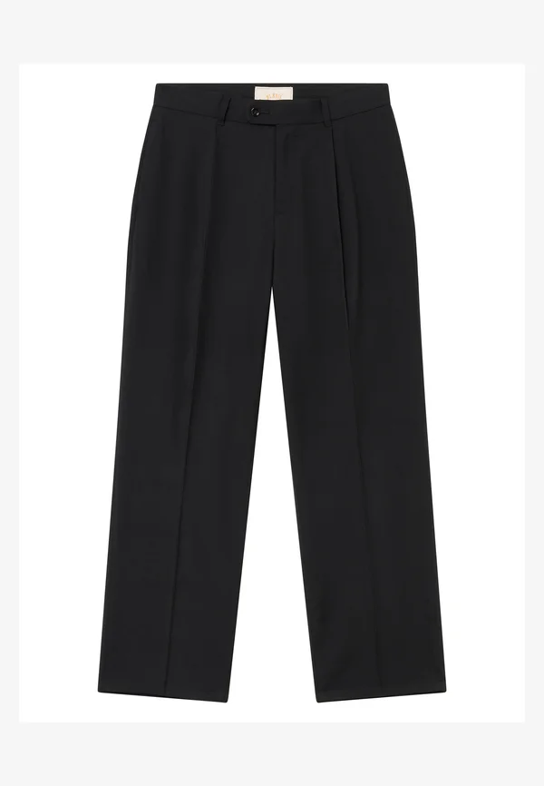 SCRIPT NY TROUSERS UNISEX - Stoffhose - black