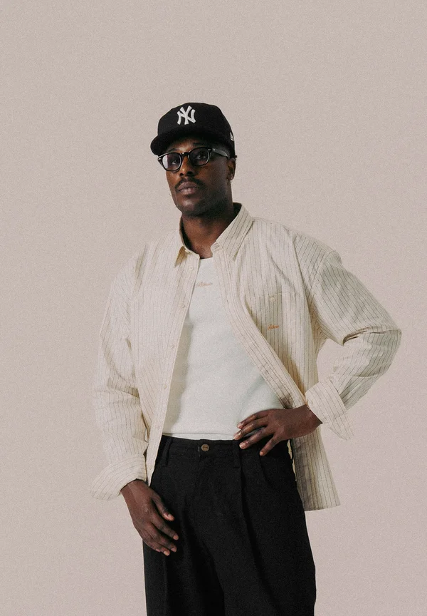 SCRIPT SHIRT - Hemd - antique white