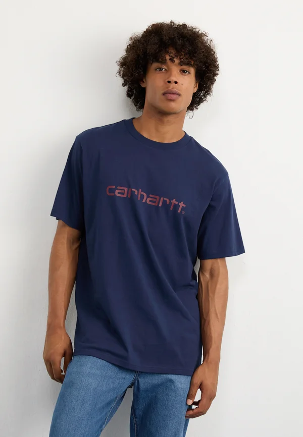 SCRIPT - T-Shirt print - air force blue/malbec