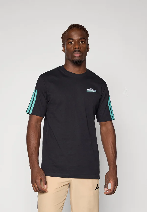 SCRIPT TEE - T-Shirt print - black