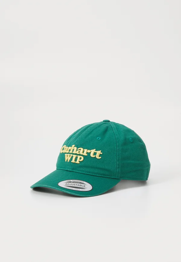 SCRIPT UNISEX - Cap - rainforest/air yellow