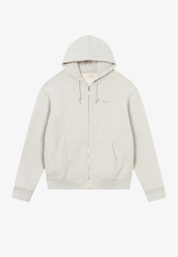 SCRIPT UNISEX - Kapuzenpullover - grey heather
