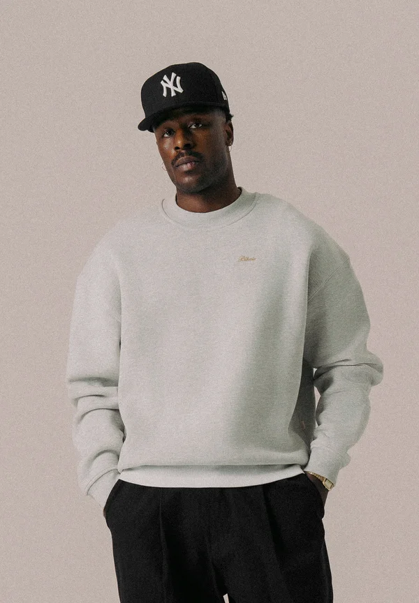 SCRIPT UNISEX - Sweatshirt - grey heather