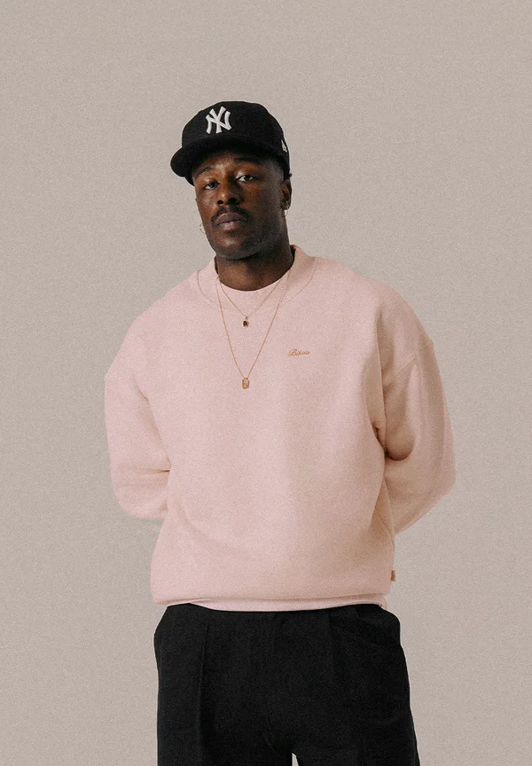 SCRIPT UNISEX - Sweatshirt - sepia rose