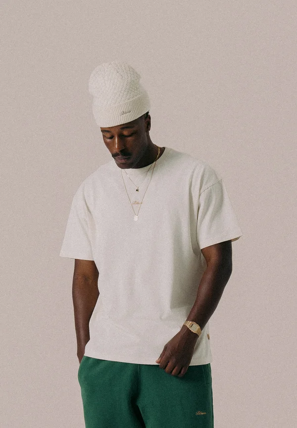 SCRIPT UNISEX - T-Shirt basic - antique white