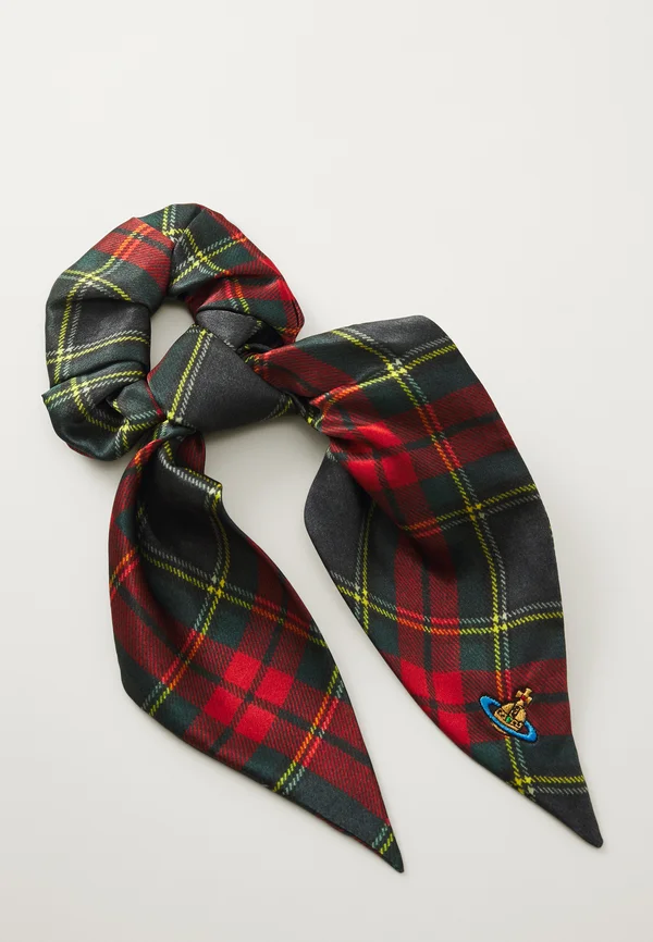 SCRUNCHIE LARGE - Haar-Styling-Accessoires - scarlet tartan