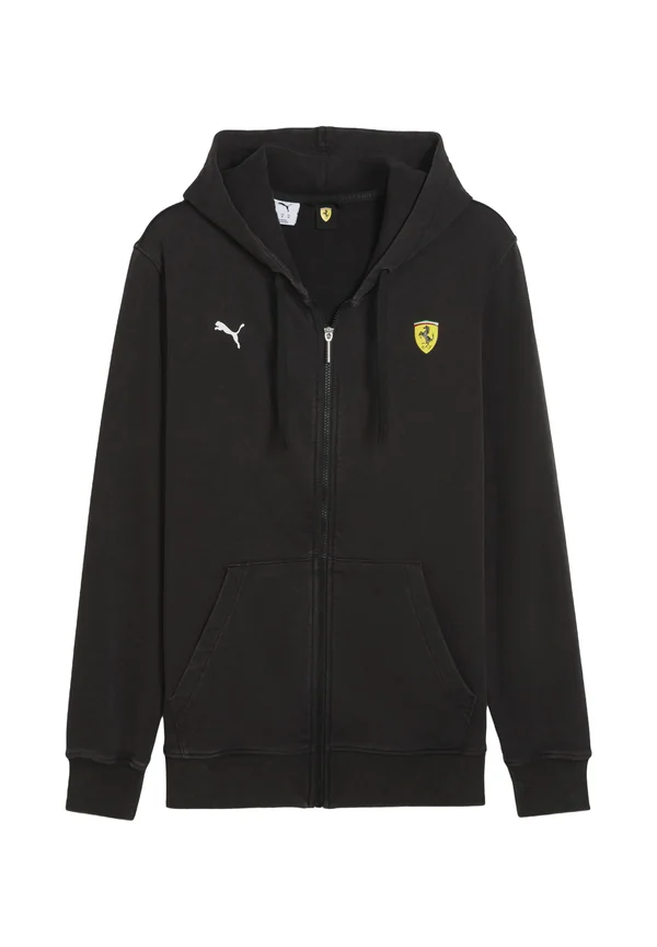 SCUDERIA FERRARI KAPUZEN - Sweatjacke - black