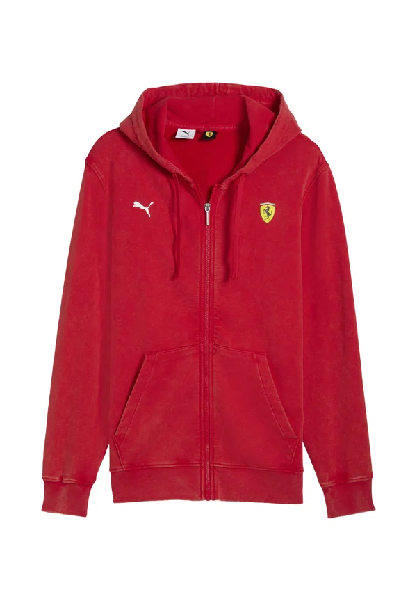 SCUDERIA FERRARI KAPUZEN - Sweatjacke - rosso corsa