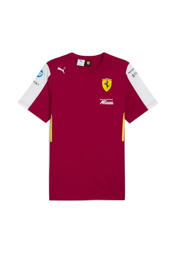 SCUDERIA FERRARI LMH REPLICA  - T-Shirt print - dark cherry