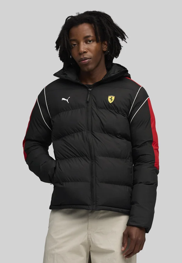 SCUDERIA FERRARI MT7 PUFFER - Winterjacke - black