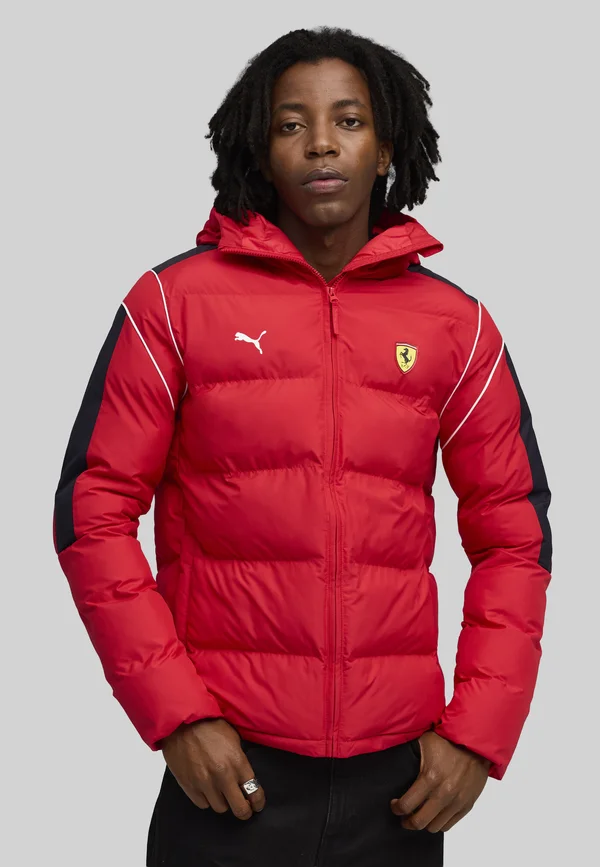 SCUDERIA FERRARI MT7 PUFFER - Winterjacke - rosso corsa