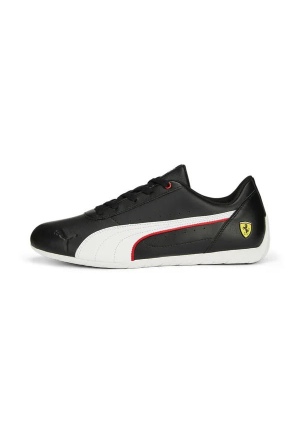 SCUDERIA FERRARI NEO CAT - Sneaker low - black white