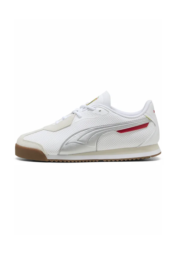 SCUDERIA FERRARI ROMA SNEAKERS - Sneaker low - white/aged silver