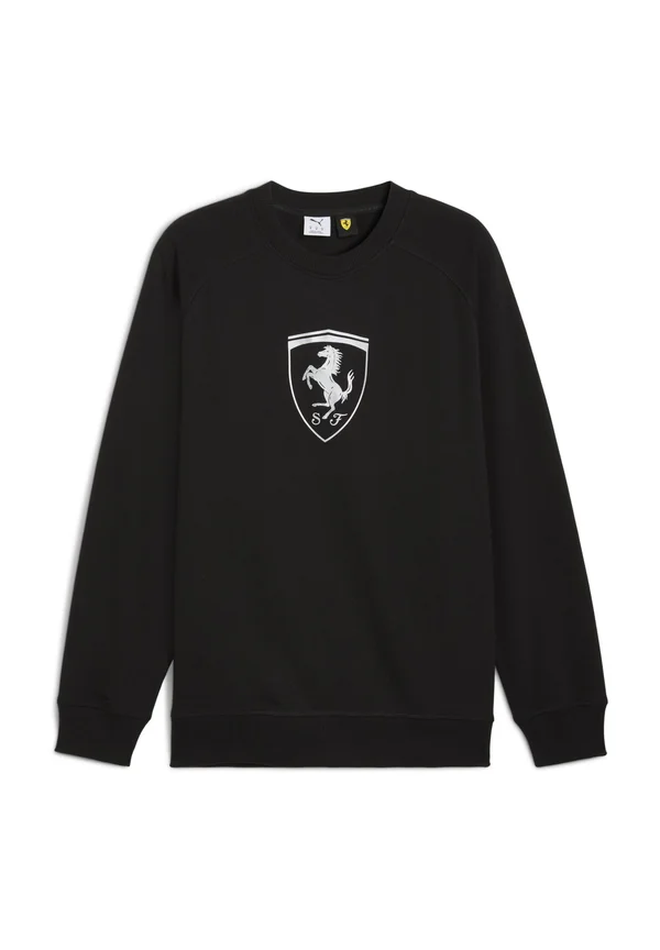 SCUDERIA FERRARI SPORTSWEAR SHIELD - Sweatshirt - black