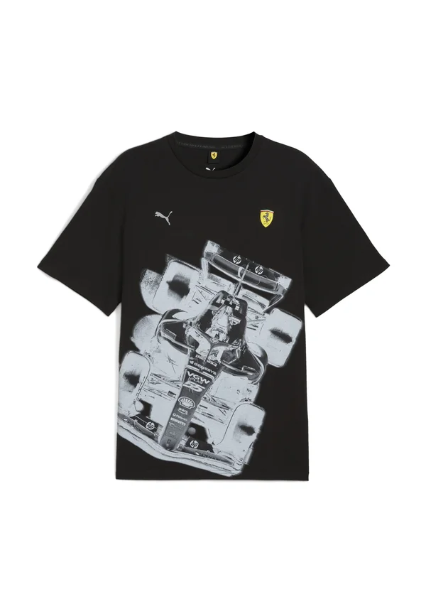 SCUDERIA FERRARI - T-Shirt print - black