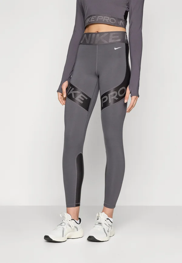 SCULPT 7/8 - Tights - thunder grey/smoke grey/white