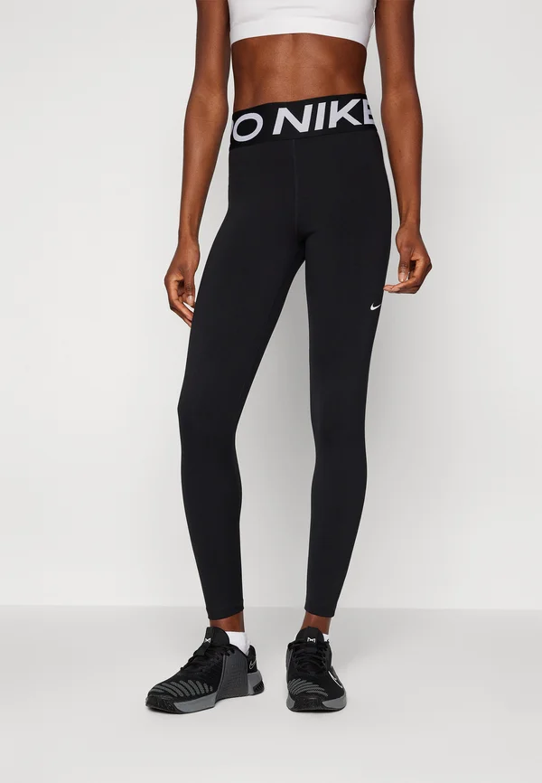 SCULPT - Tights - black/white