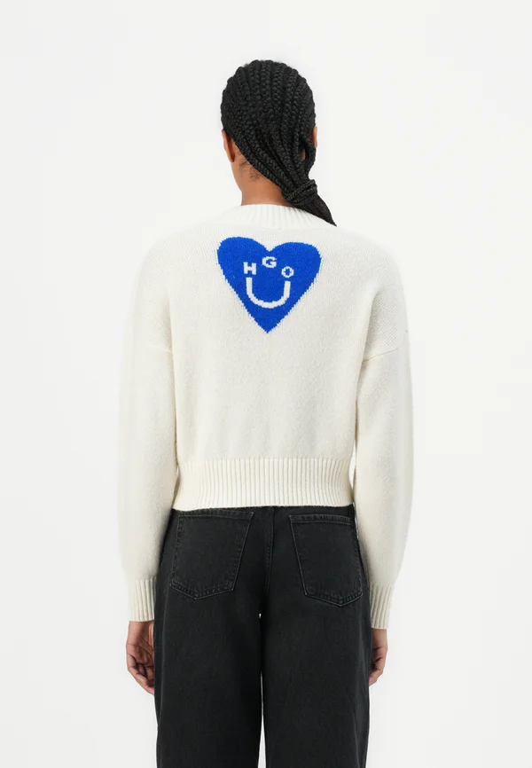 SCUTIE - Strickpullover - off white