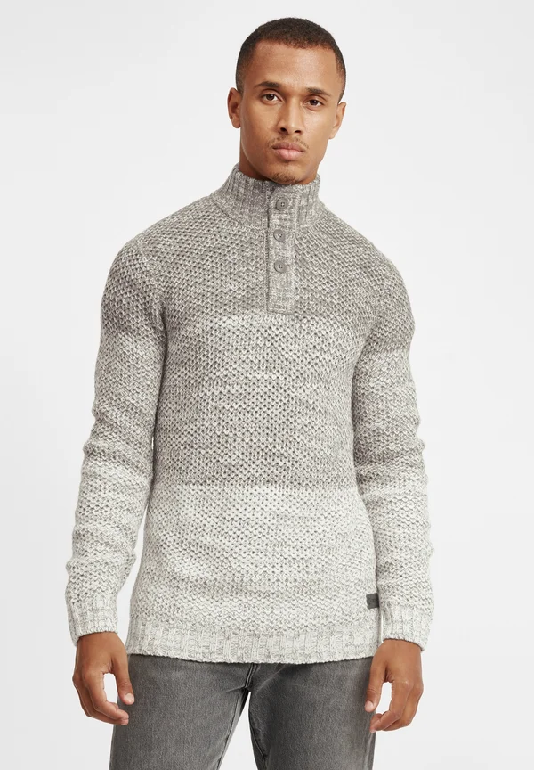 SDAfton - Strickpullover - grey melange