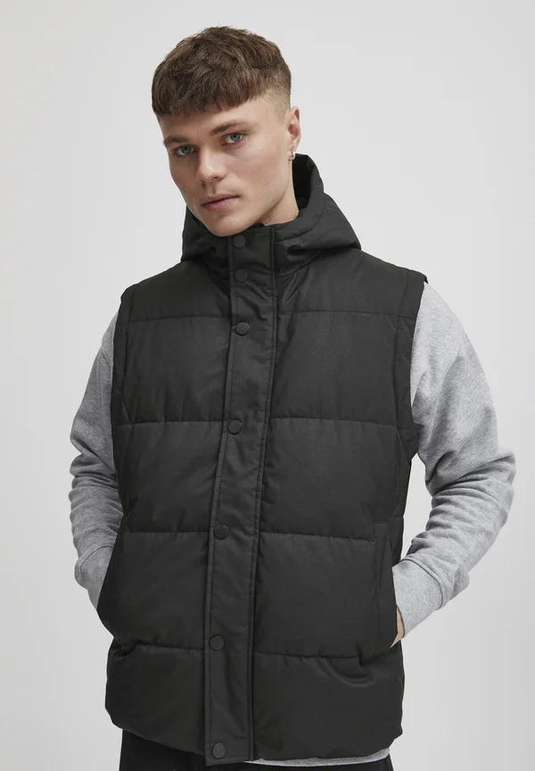 SDCollin - Weste - true black melange