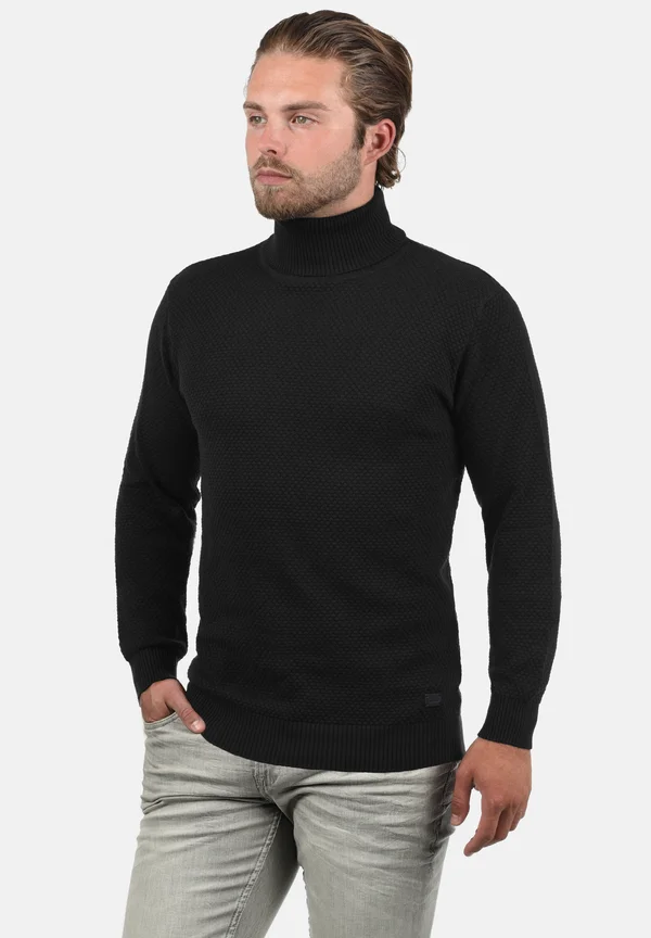 SDKarlos - Strickpullover - black