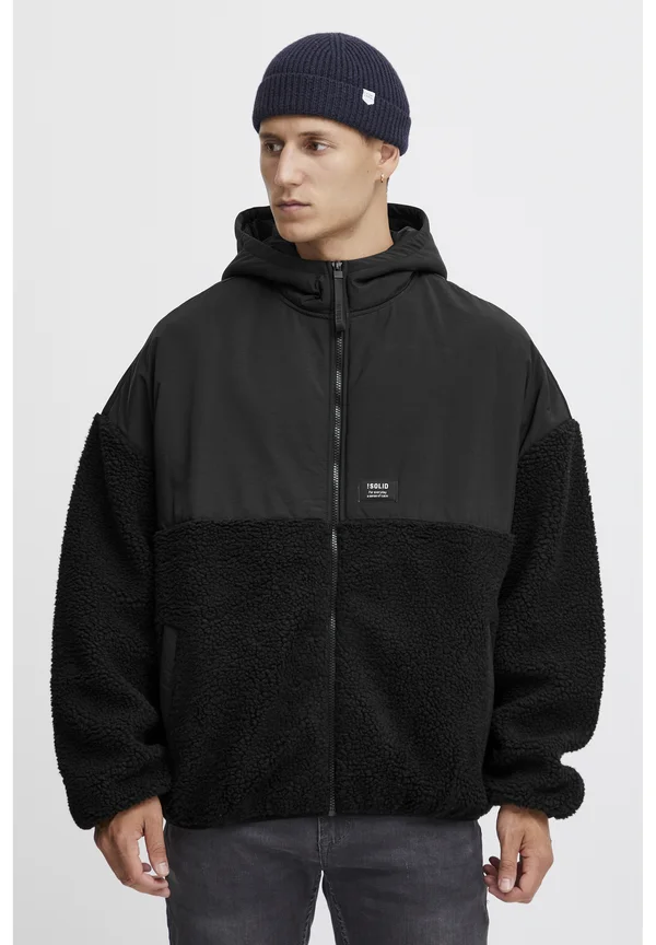 SDMark TEDDY - Fleecejacke - true black