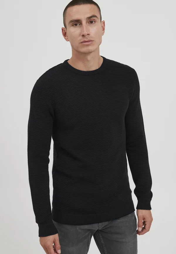 SDNicholas - Strickpullover - black