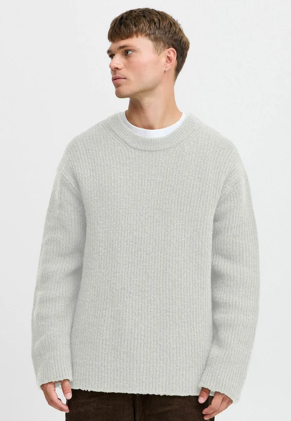 SDNOHI - Strickpullover - light grey melange