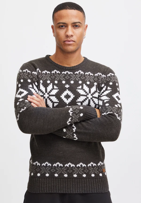 SDNorwig - Strickpullover - dark grey