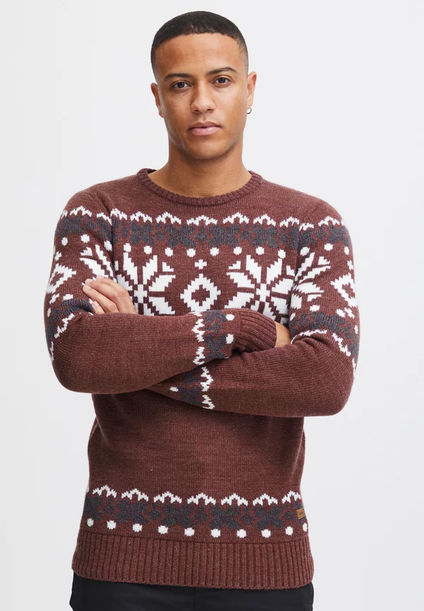 SDNorwig - Strickpullover - wine red m