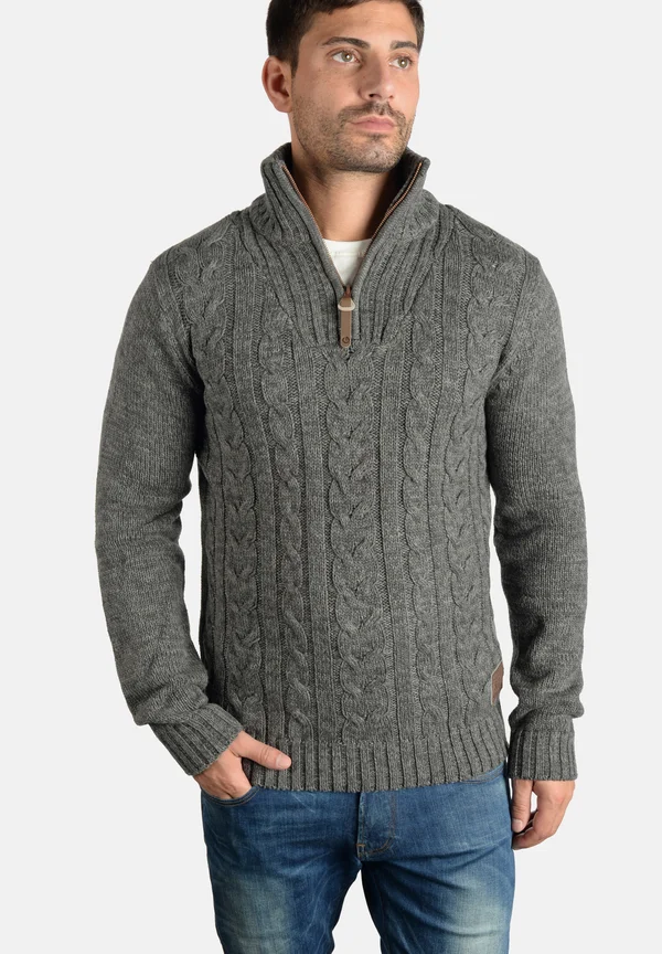 SDPankraz - Strickpullover - dark grey