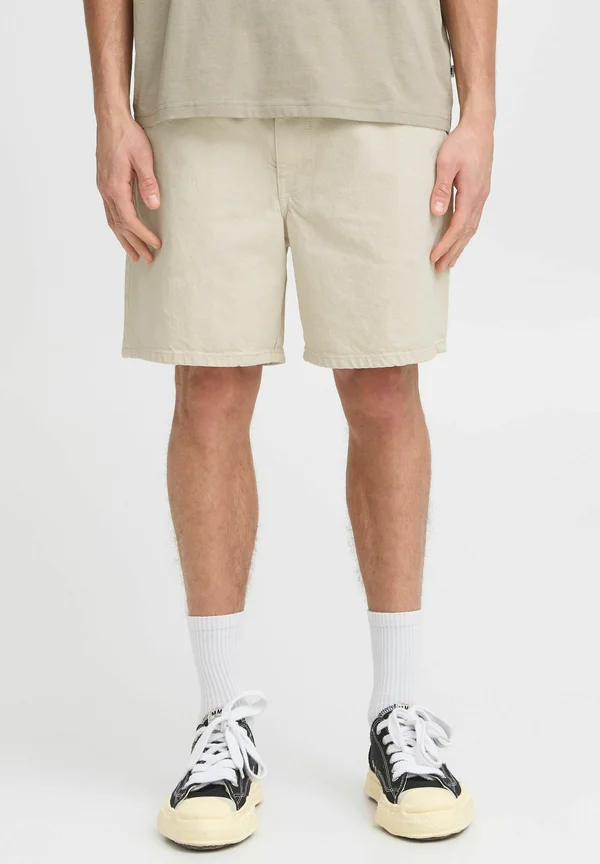 SDRYAN - Jeans Shorts - oatmeal